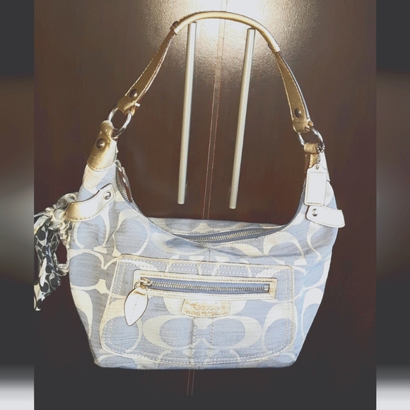 Coach Penelope Shantung Sig.  Hobo - Picture 2 of 6